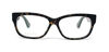 Picture of Gucci GG 0278O 012 Havana Plastic Rectangle Eyeglasses 55mm