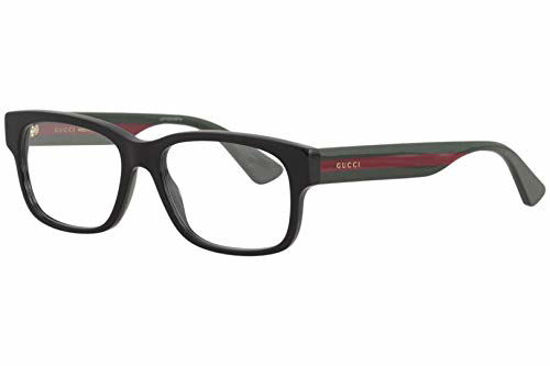 Picture of Gucci GG0343O Eyeglasses 007 Black/Multicolor 57 mm