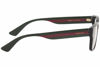 Picture of Gucci GG0343O Eyeglasses 007 Black/Multicolor 57 mm