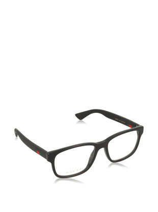 Picture of Gucci GG 0011O 001 Black Plastic Square Eyeglasses 53mm