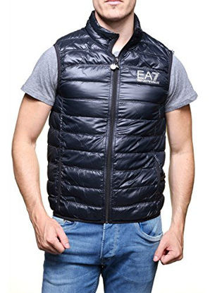 Picture of Emporio Armani EA7 Men's Train Core Down Vest, Night Blue, Extra Large