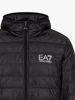 Picture of EA7 Emporio Armani Woven Down Jacket - Black/Silver-XXS