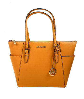 Picture of Michael Kors Charlotte Large Zip Top Tote in Honeycomb