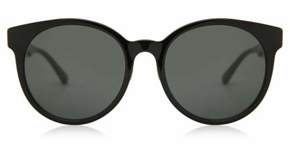 Picture of Gucci Women's Acetate Round Sunglasses, Black/Green/Red, One Size