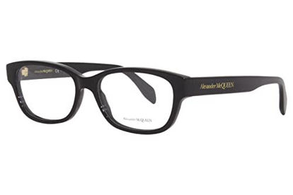 Picture of Eyeglasses Alexander McQueen AM 0344 O- 001 / Black