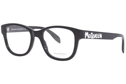 Picture of Sunglasses Alexander McQueen AM 0350 O- 001 Black/Transparent
