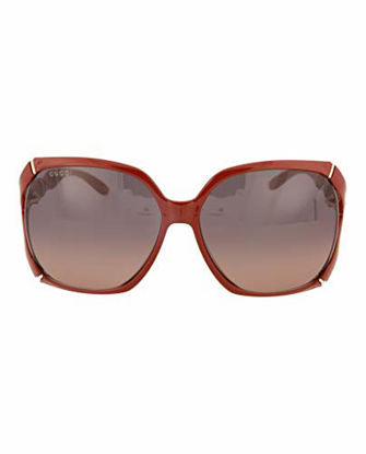 Picture of GUCCI Bamboo GG0505S Red Brick Gold Sunglasses 3508