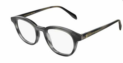 Picture of Eyeglasses Alexander McQueen AM 0160 O- 004 Grey /