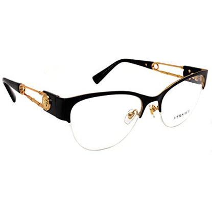Picture of Eyeglasses Versace VE 1278 1433 Black/Gold