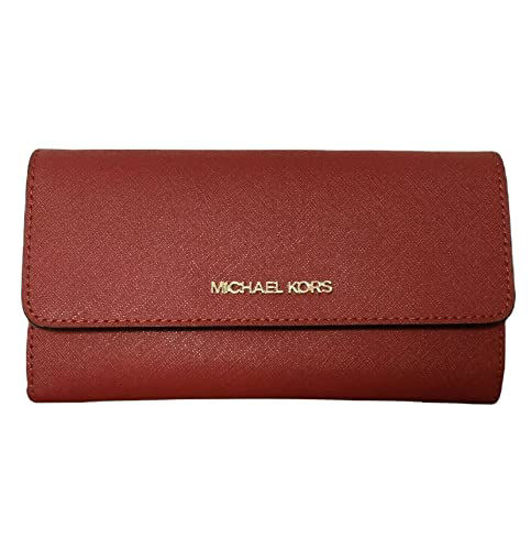 GetUSCart- Michael Kors Trifold Wallet (Large, Flame)