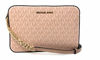 Picture of Michael Kors Jet Set Item Signature PVC Large East West Crossbody Bag in Fawn/Ballet