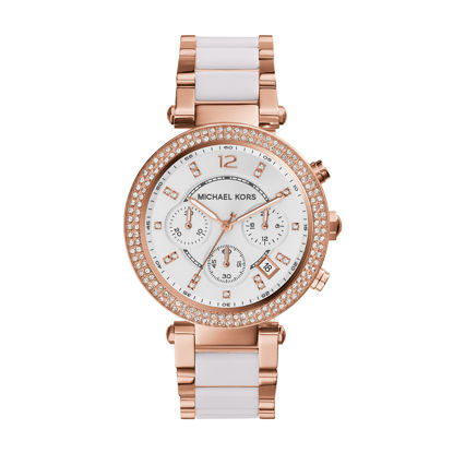 Picture of Michael Kors Women's Parker Rose Gold-Tone Watch MK5774