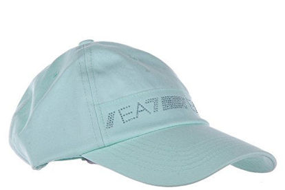 Picture of Emporio Armani EA7 adjustable women's hat baseball cap 7 lines green US size UNI 285230 6P297 07582