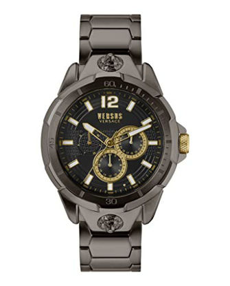 Picture of Versus Versace Mens IP Black 44 mm Runyon Bracelet Watch VSP1L1921