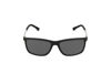 Picture of Emporio Armani Men's Round Fashion Sunglasses, Rubber Black/Grey Polarized, One Size