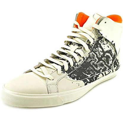 Picture of Alexander McQueen By Puma Rush Mid T Men US 7.5 Ivory Sneakers UK 6.5