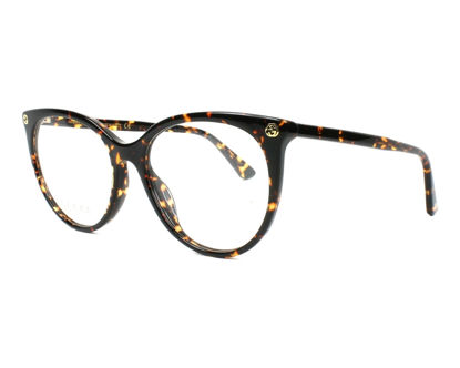 Picture of Eyeglasses Gucci GG 0093 O- 002 002 AVANA / AVANA, 53/17/140