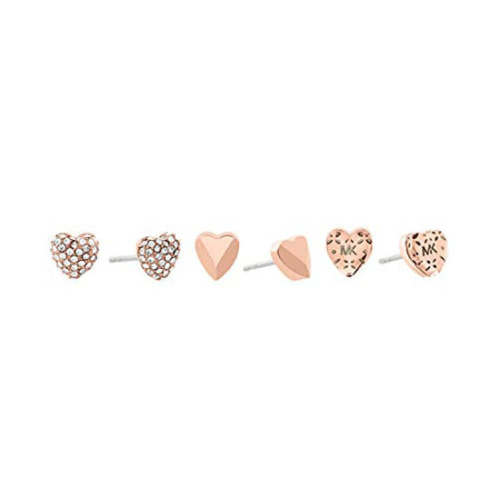 Pink gold earrings Michael Kors Gold in Pink gold  26617454