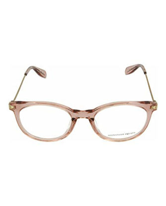 Picture of Eyeglasses Alexander McQueen AM 0093 O- 003 Pink/Gold