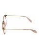 Picture of Eyeglasses Alexander McQueen AM 0093 O- 003 Pink/Gold