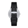 Picture of Emporio Armani Men's Stainless Steel Analog-Quartz Watch with Leather Calfskin Strap, Black, 22 (Model: AR11013)