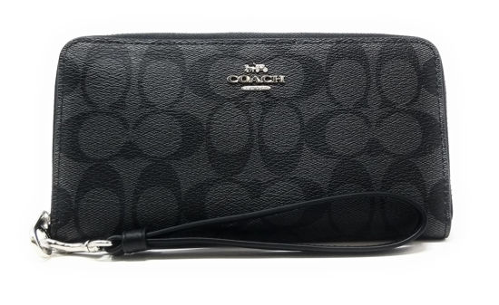 COACH® | Accordion Zip Wallet With Butterfly Print