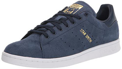 Picture of adidas Originals Men's Stan Smith Sneaker, Collegiate Navy/White/Gold Metallic, 12