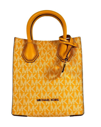 Picture of Michael Kors XS Extra Small Mercer Logo Phone Crossbody Bag Honeycomb