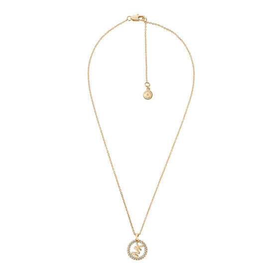 Picture of Michael Kors Gold-Tone Brass Necklace, 16in with 2in Extender, 3/4in Width, MKJ7325710