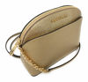 Picture of Michael Kors Emmy Saffiano Leather Medium Crossbody Bag in Pale Gold