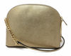 Picture of Michael Kors Emmy Saffiano Leather Medium Crossbody Bag in Pale Gold