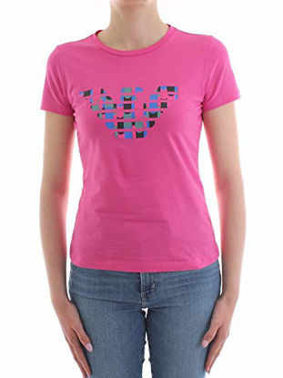 Picture of Emporio Armani Women's Logo T Shirt, Pink, 50