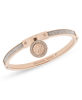 Picture of Michael Kors Rose Gold Tone Fulton Hinge Bangle Bracelet