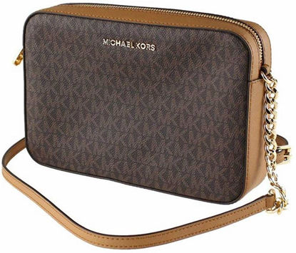 Picture of Michael Kors Jet Set Item Large East West Cross-body (Brown 2019)