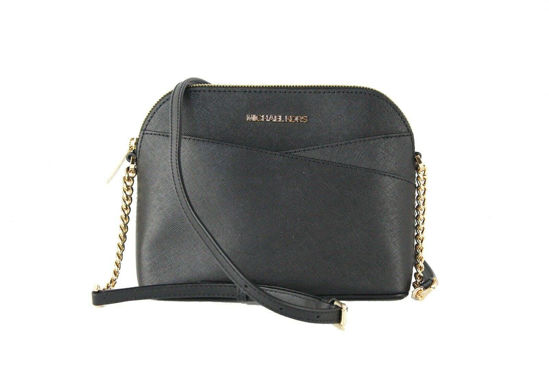 Michael kors black and gold bag hotsell