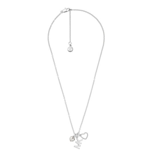 Buy MICHAEL KORS Premium Silver Necklace MKC1453AN040 | Shoppers Stop