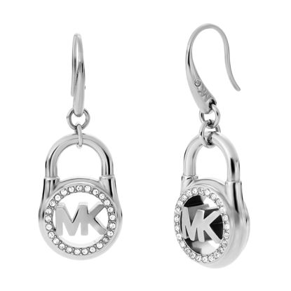 Picture of Michael Kors Women's MK Stainless Steel Drop Earring (Model: MKJ7393040)