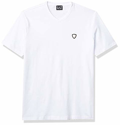 Picture of Emporio Armani EA7 Men's Core Shield T-Shirt, White, XX-Large