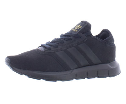 Picture of adidas Womens Originals Swift Run X Casual Shoes Womens H01256 Size 9.5 Black/Black/Black
