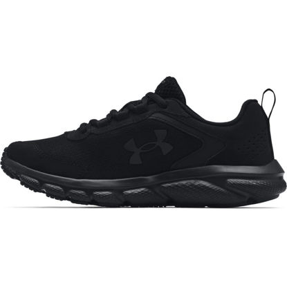 Picture of Under Armour Women's Charged Assert 9 Running Shoe, Black (002)/Black, 8 Wide