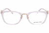 Picture of Michael Kors MK 4054 3105 Crystal Clear Eyeglasses Frame w/Demo lens-52mm, 52/20/140