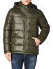 Picture of GUESS Men's Mid-Weight Puffer Jacket with Removable Hood, Olive, X-Large