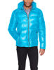 Picture of GUESS Men's Mid-Weight Puffer Jacket with Removable Hood, Sky, Small