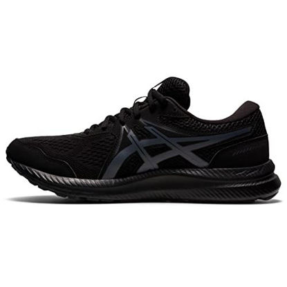 Picture of ASICS Men's Gel-Contend 7 Running Shoes, 11, Black/Carrier Grey