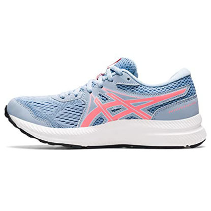 Picture of ASICS Women's Gel-Contend Running Shoes, 7.5, Mist/Blazing Coral