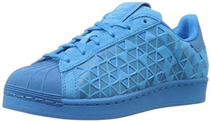 Picture of adidas Originals Superstar Running Shoe, Bluebird, 3.5 M US Big Kid
