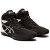 Picture of ASICS Kid's Matflex 6 Grade School Wrestling Shoes, 2, Black/Silver