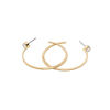 Picture of Michael Kors Fashion Gold-Tone Stainless Steel Hoop Earring (Model: MKJ7903710)