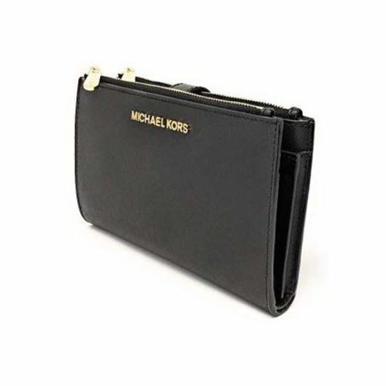 GetUSCart Michael Kors Women s Jet Set Travel Double Zip Wristlet