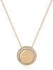 Picture of Michael Kors Gold Logo Lobster Clasp Pendant Necklace